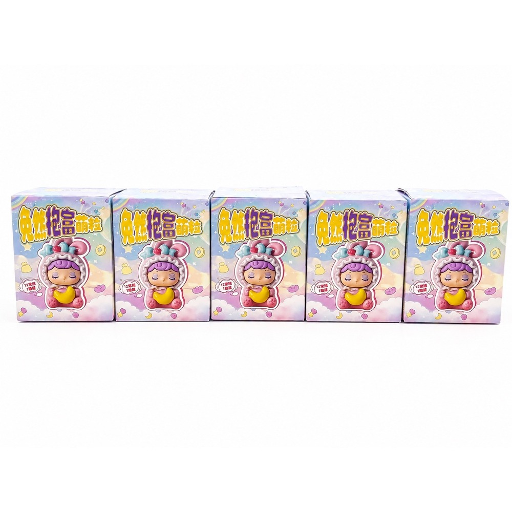 Lot of 5 Sealed Kawaii Blind Box Figures Toy‎ 12 Designs + Chance of Secret Rare